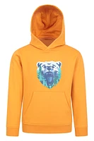 Bear Landscape Kids Hoodie