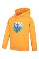 Bear Landscape Kids Hoodie