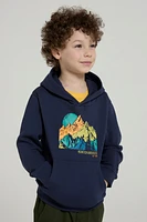 Mountain Landscape Kids Hoodie