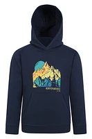 Mountain Landscape Kids Hoodie