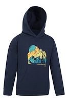 Mountain Landscape Kids Hoodie