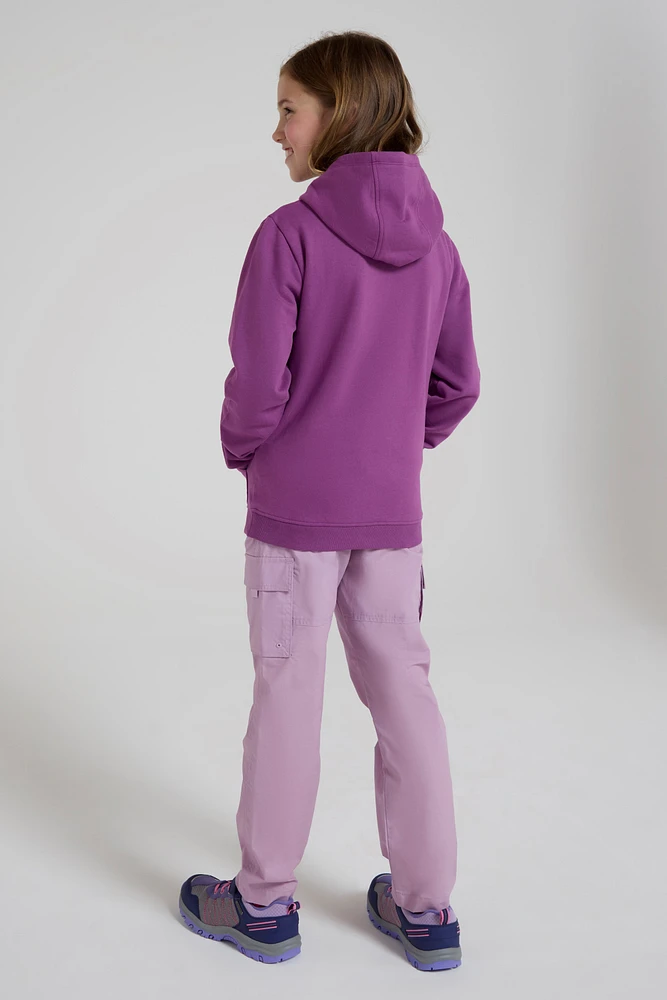 Snowy Mountain Kids Hoodie