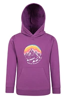 Snowy Mountain Kids Hoodie