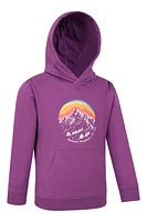 Snowy Mountain Kids Hoodie