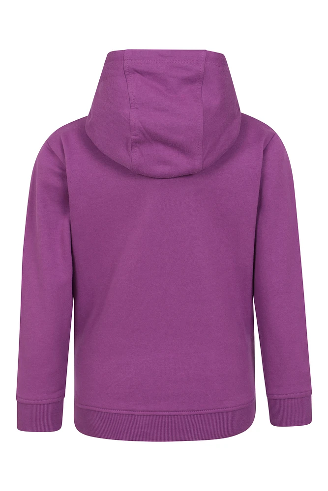 Snowy Mountain Kids Hoodie