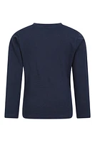 Snowy Mountain Kids Long Sleeve Top