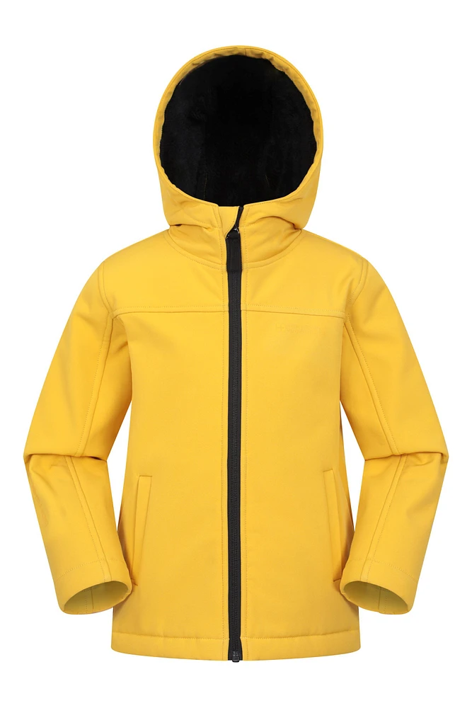 Arctic Kids Sherpa Lined Softshell Jacket