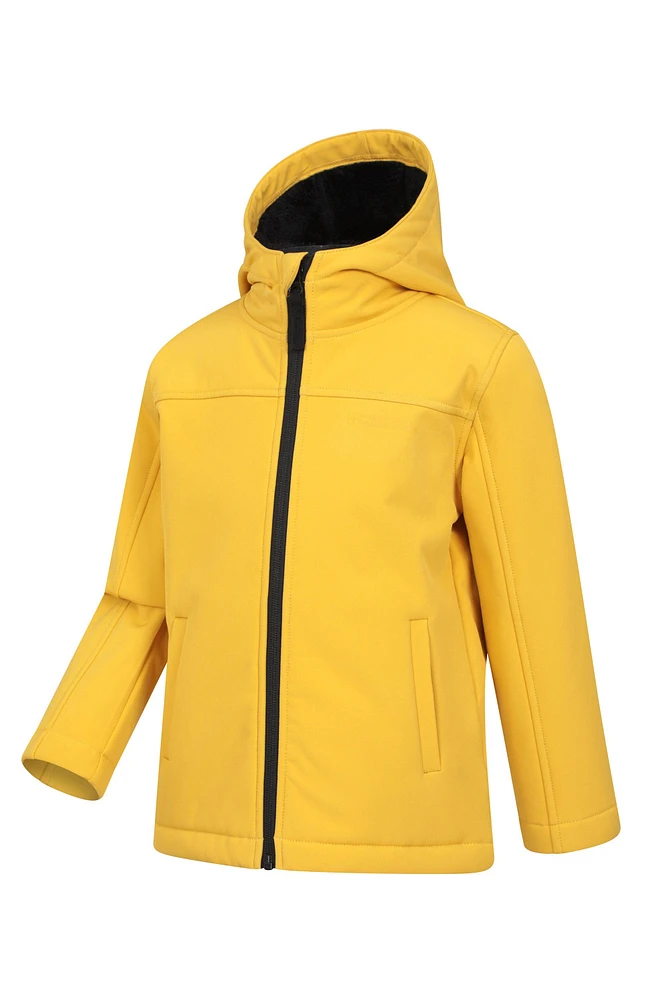 Arctic Kids Sherpa Lined Softshell Jacket