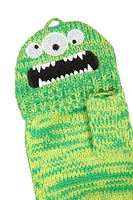 Monster Fingerless Kids Gloves