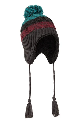 Mens Sherpa Lined Trapper Hat