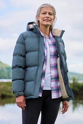 Snow Borg Lined Womens Padded Jacket