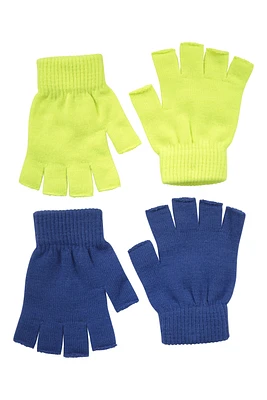 Fingerless Kids Glove 2 Pack