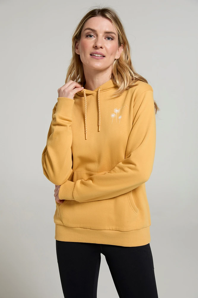 Dandelion Womens Jersey Hoodie