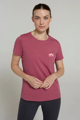 Mountain Scene Womens T-Shirt