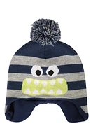 Monster Kids Fleece Lined Trapper Hat