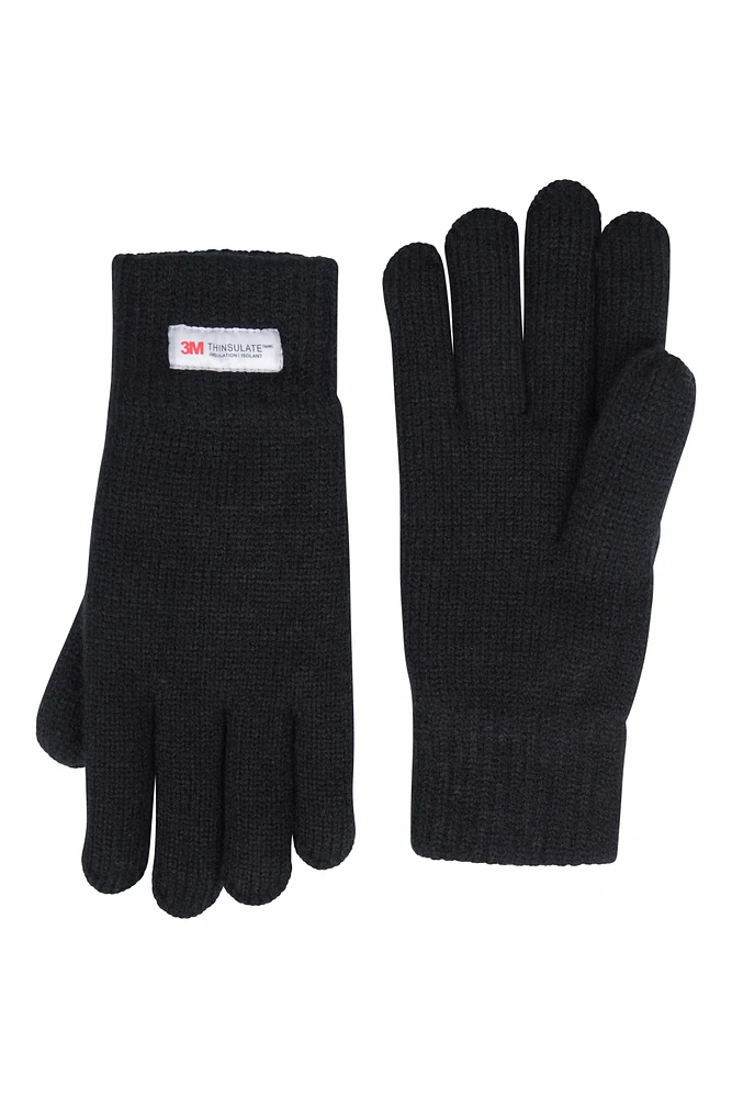 Thinsulate Fleece Lined Womens Hat & Glove Set