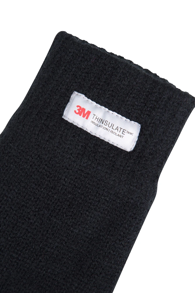 Thinsulate Fleece Lined Womens Hat & Glove Set