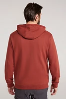 Adventure Mens Mountain Graphic Full Zip Hoodie