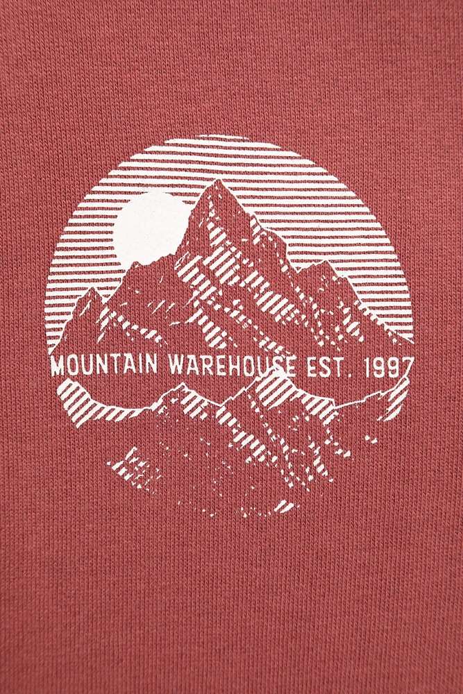 Adventure Mens Mountain Graphic Full Zip Hoodie