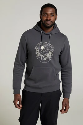 Get Ready For Adventure Mens Hoodie