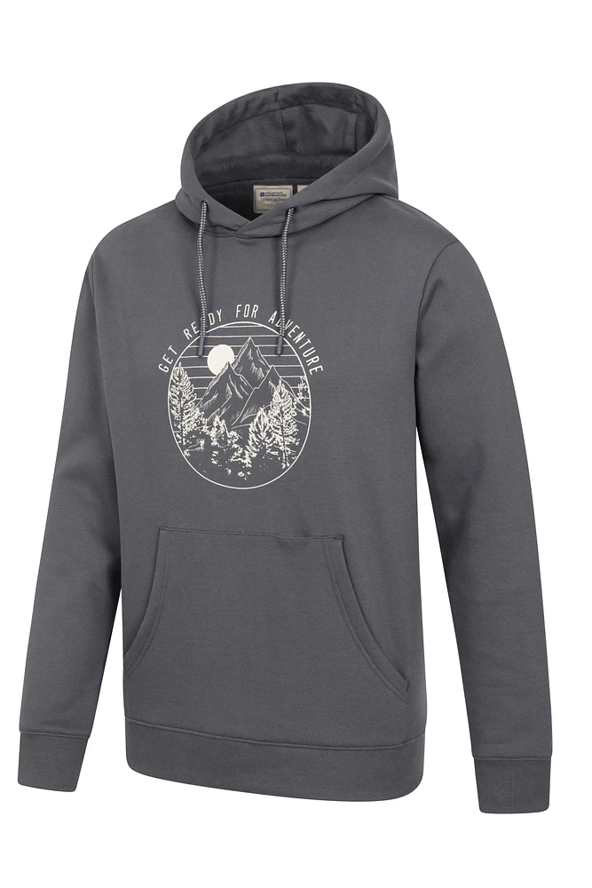 Get Ready For Adventure Mens Hoodie