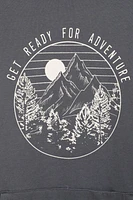 Get Ready For Adventure Mens Hoodie