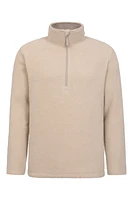 Ted Mens Half-Zip Sherpa Fleece