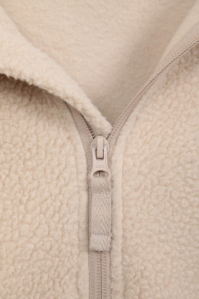 Ted Mens Half-Zip Sherpa Fleece