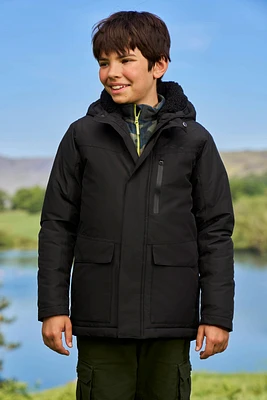 Noah Kids Sherpa Lined Waterproof Jacket