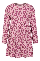 Mountain Essentials Lora Kids Printed Long Sleeve Dress