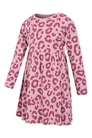 Mountain Essentials Lora Kids Printed Long Sleeve Dress