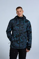 Laxx Mens Printed Snow Jacket