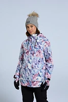 Tignes Printed Womens Snow Jacket
