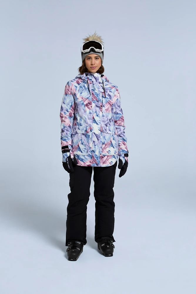 Tignes Printed Womens Snow Jacket