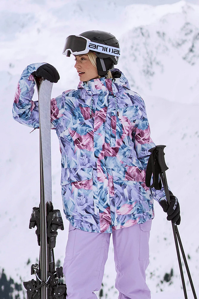 Tignes Printed Womens Snow Jacket