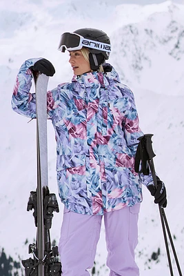 Tignes Printed Womens Snow Jacket