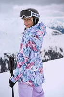 Tignes Printed Womens Snow Jacket