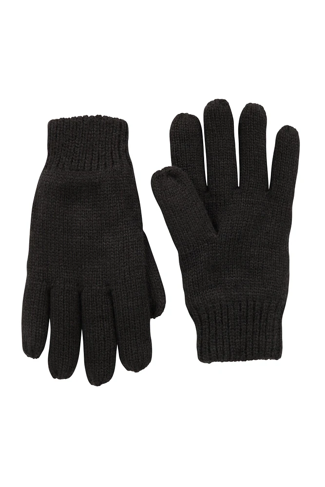 Thinsulate Fleece Lined Kids Hat & Glove Set