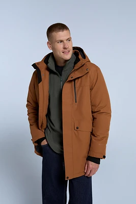 Lisbon Mens Waterproof Parka