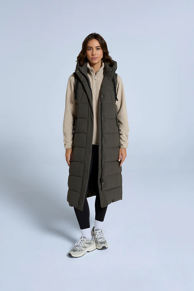 Comfort Zone Womens Longline Gilet