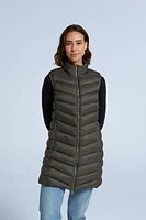 Frankie Womens Padded Longline Gilet