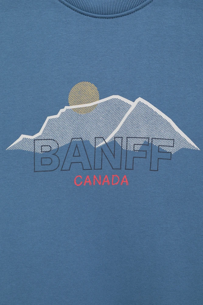 Regional Mens Banff Graphic Sweatshirt