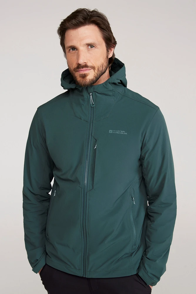 Retreat Mens Packable Softshell Jacket