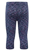 Kayleigh Space Dye Kids Cropped Leggings