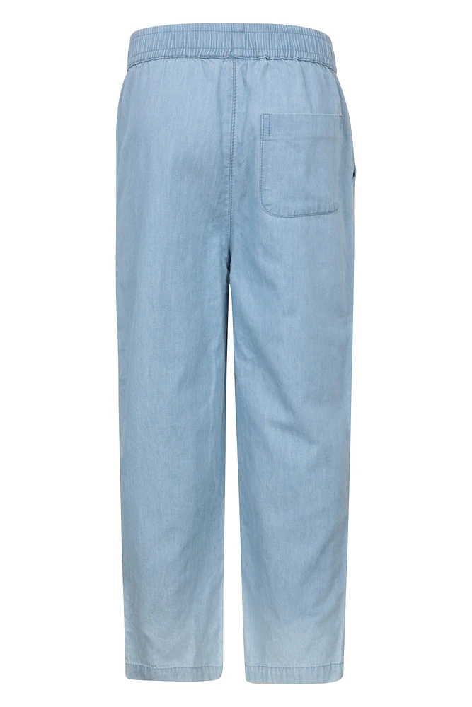 Heather Kids Chambray Trousers