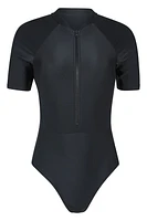 Surfer Short Sleeve Womens Swimsuit