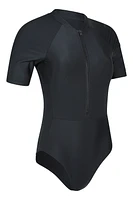 Surfer Short Sleeve Womens Swimsuit
