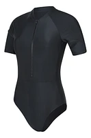 Surfer Short Sleeve Womens Swimsuit
