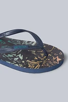 Oceana Mens Printed Flip Flops