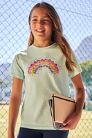 Sequin Rainbow Kids Tee
